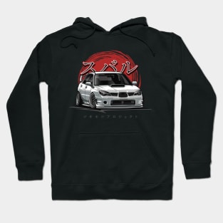 Impreza WRX STi (White) Hoodie